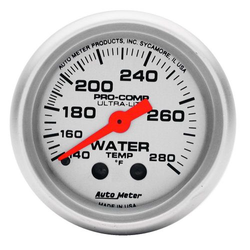 Autometer 4331 ultra-lite mechanical water temperature gauge