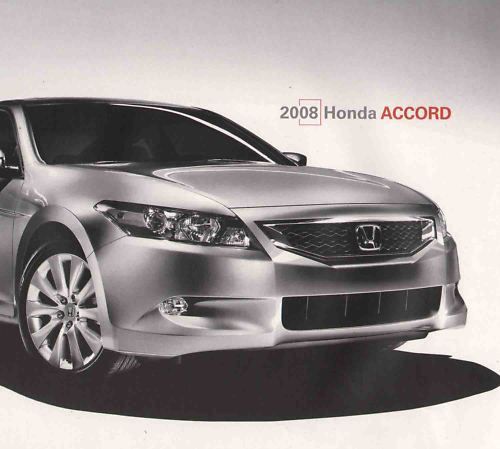 2008 honda accord coupe &amp; sedan factory brochure