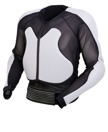 Moose racing expedition body armor white/black
