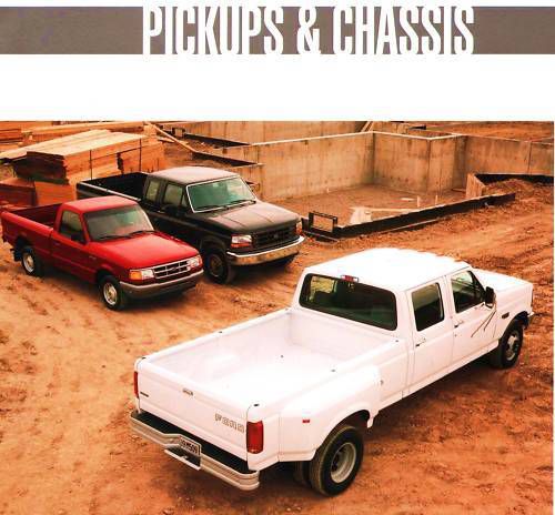 1994 ford commercial pickup &amp; chassis cab brochure