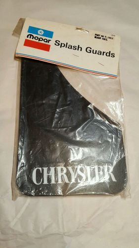 Mopar chrysler vintage splash guards new in package pair nos