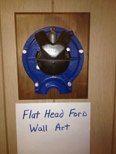 Ford flathead v8 timing cover &amp; distributor wall art