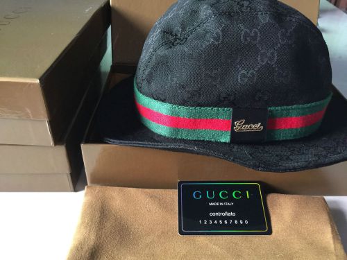 New gucci hat, men &#039;s/participants, canvas fisherman cap, adjustable, the size