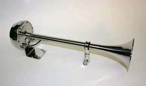 Fiamm electric trumpet boat horn - stainless steel (single) 75540-23