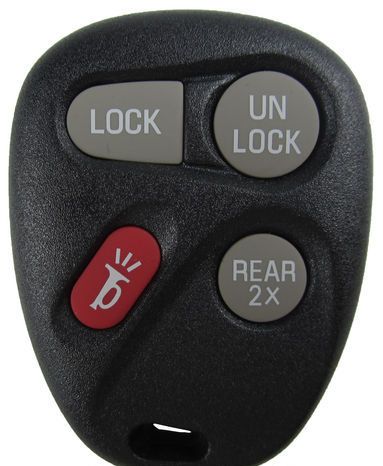 1996-2002 pontiac firebird trans am key fob case cover shell 4 buttons remote