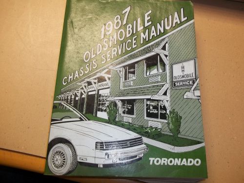 Oldsmobile 1987 chassis service manual toronado
