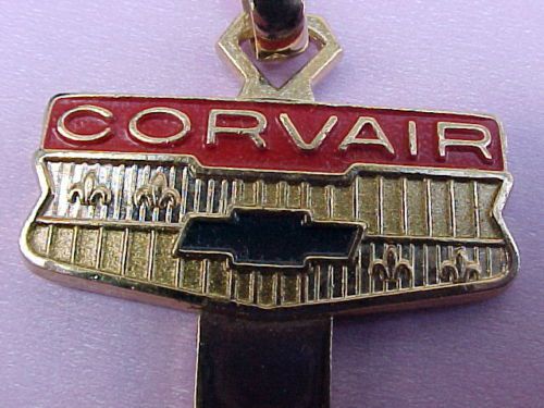 #3 very nice vintage corvair key blank &#034;m&#034; on back