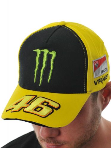 2012 ducati corse valentino rossi hat cap monster 46 moto gp nwt