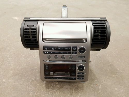 03 04 infiniti g35 coupe bose radio stereo 6 disc climate control 2 door oem
