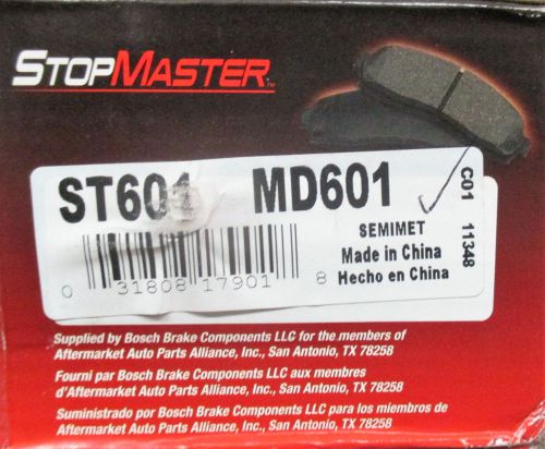 Brand new stop master md601 front semi-metallic brake pads fits vehicles listed