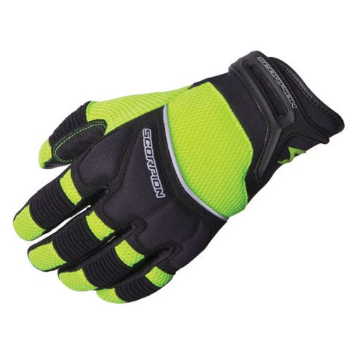 Scorpion coolhand ii mens gloves neon/yellow/black