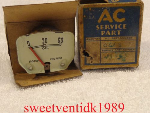 ‘nos’ ac oil pressure gauge #1507124.......1948-1951 oldsmobile