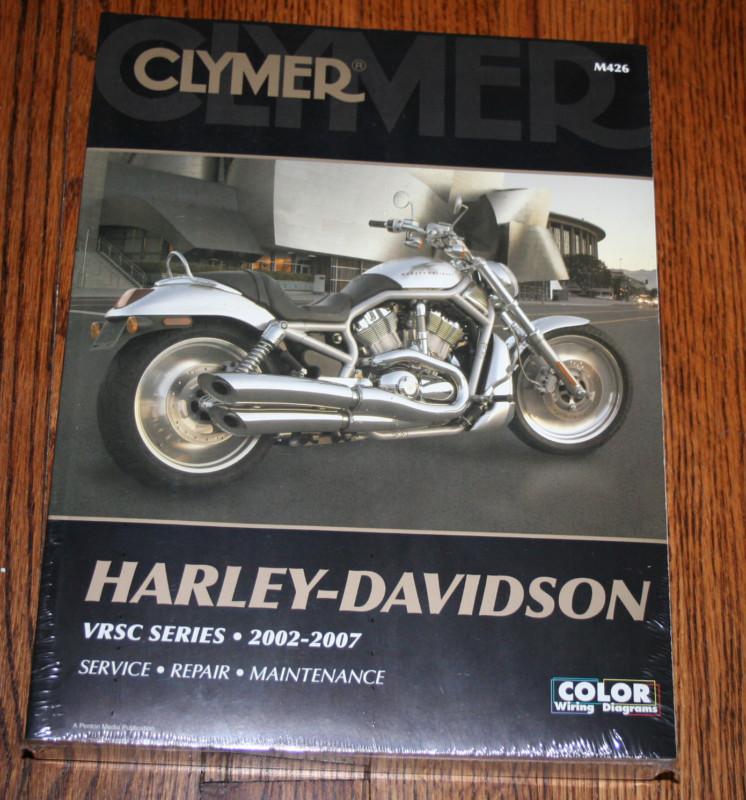 Clymer harley davidson vrsc series 2002-2007 service repair maintenance manual 