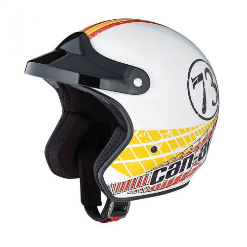 Can-am st-2 open face retro helmet - medium - 4478820601  new