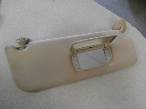 04-10 toyota sienna right passenger sun visor 05 2006 2007 2008 2009 2010 #8316