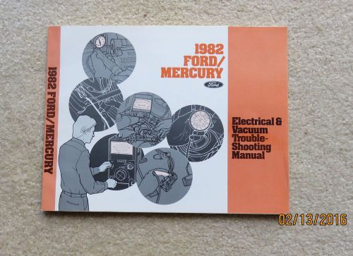Vintage 1982 ford/mercury  electrical wiring vacuum evtm
