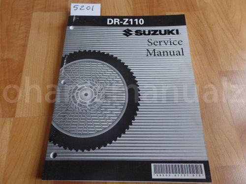 2003 2004 2005 suzuki dr-z110 service manual