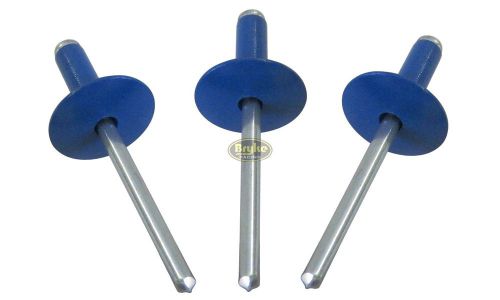 Multi grip large head chevron blue rivets 50ct pop racing rivet imca fasteners