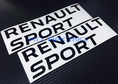 Renault sport decals stickers clio rs16 megane rs 3 trophy 275 r 265 free ship