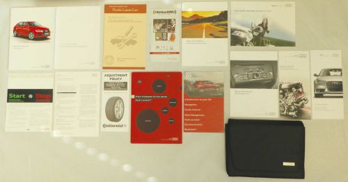 Audi q3 oem owners manual set with case 162.561.8u0.21
