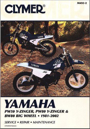 Yamaha pw50, pw80 y-zinger, bw80 repair &amp; service manual 1981-2002