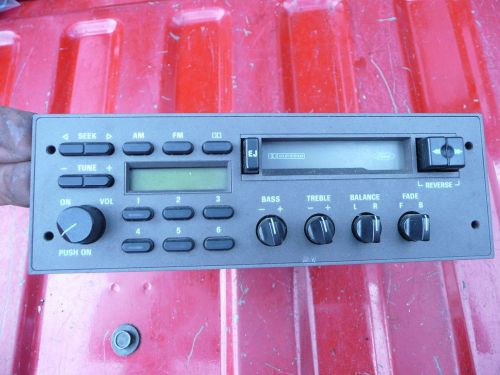 92-93-94 marquis/crown victoria  am fm radio cassette player factory oem