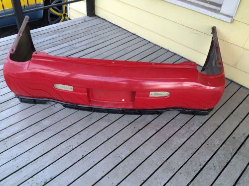 00 01 02 02 04 05 chevy monte carlo ss rear bumper cover w/ lower lip ext red