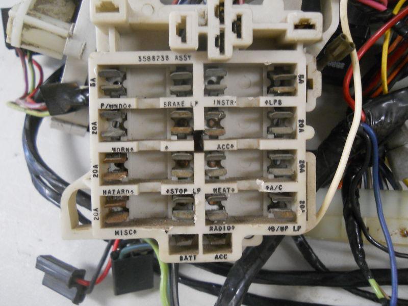 1970 Dodge Challenger Dash Wiring Harness