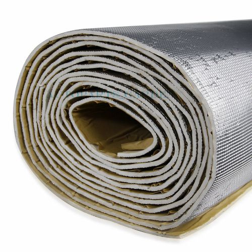 11 sqft 39&#034;x39&#034; automotive firewall sound deadener heat insulation deadening mat