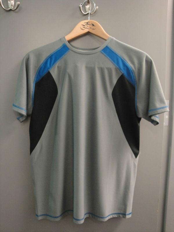 Bmw silver functional tee blue men's small~nr~72607717242
