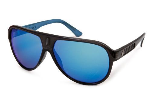 Dragon experience ii sunglasses, jet blue frame/blue ionized lens