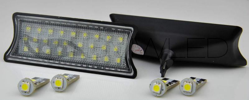 White 17 lights smd led interior package bmw 5 series e60 m5 2003-2010