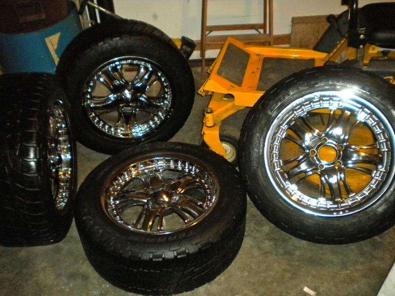 18" chrome american racing weld evo series wheels*set of 4*free pickup preferred