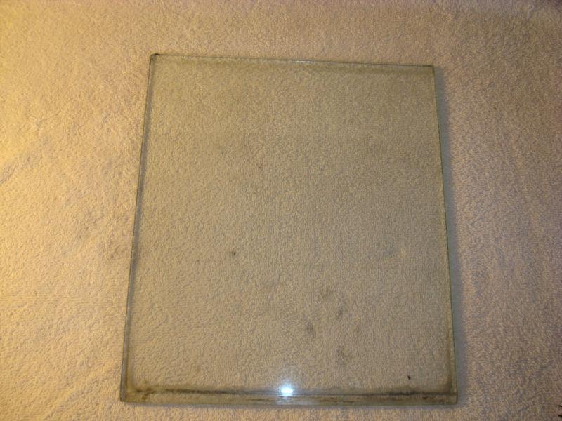  chevrolet, chevy, gmc, rear slider glass piece, 12 1/8" (h) x 10 1/2" (w)