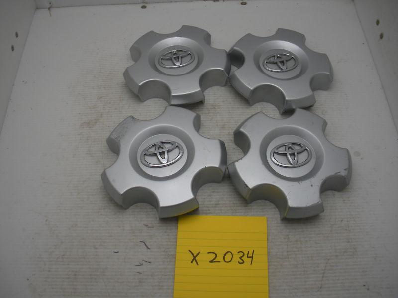 Set of 4 oem 005 06 07 08 09 toyota tundra 42603-0c070 center caps hubcaps