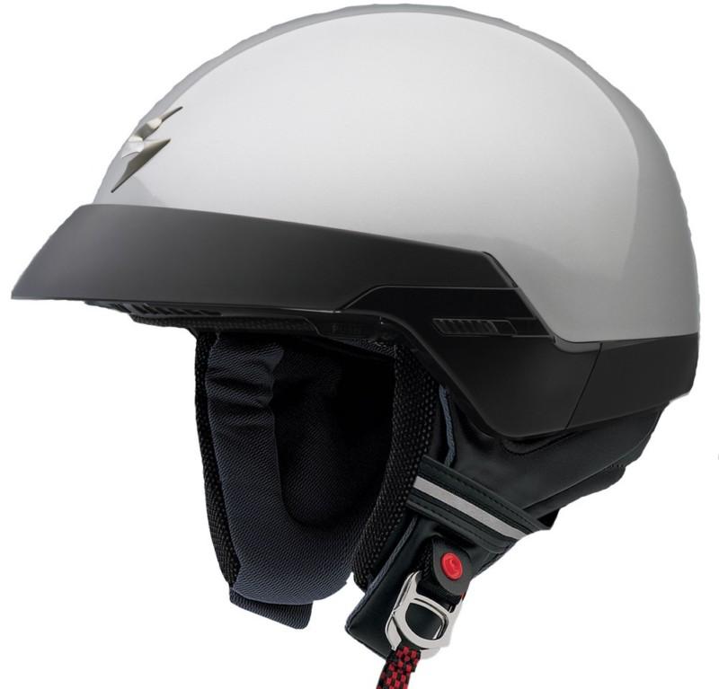 Scorpion exo-100 helmet - solid silver - sm