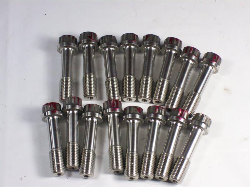 Nascar set of  16 connecting rod bolts 3/8-24