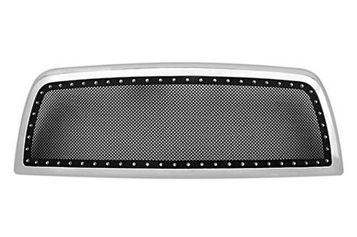 Paramount 46-0328 - dodge ram restyling 2.0mm packaged black wire mesh grille