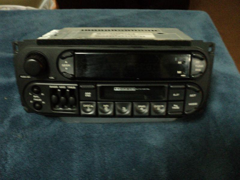 Am fm stereo from jeep and chrysler