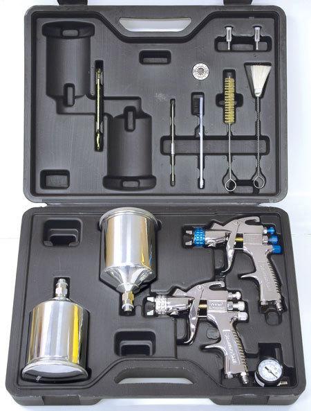 Devilbiss startingline auto car paint priming hvlp spray gun kit