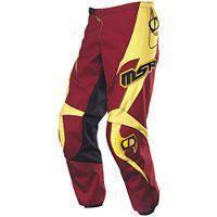 Msr axis motocross race pants size 26 color yellow and brown