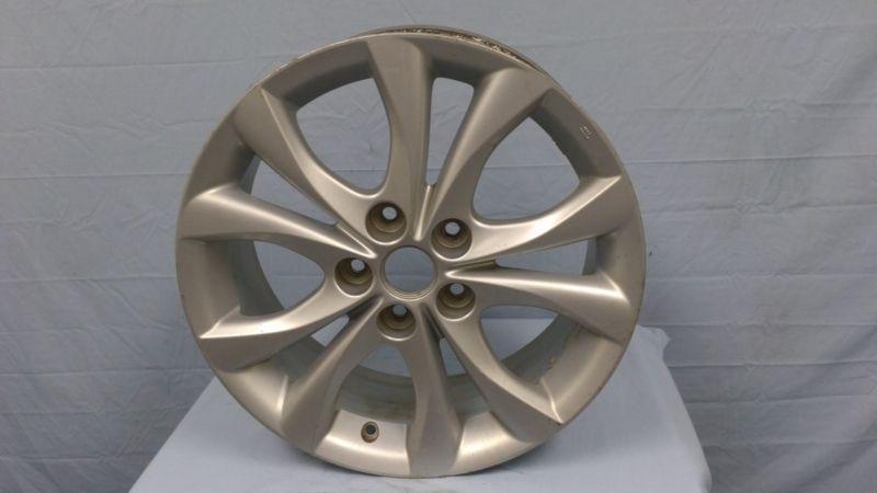 102l used aluminum wheel - 10-11 mazda 3,17x7