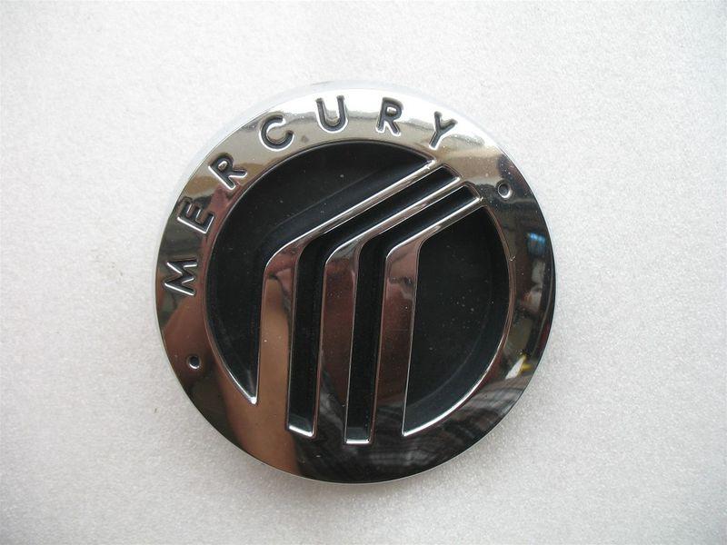 2002 mercury sable front grille chrome emblem logo 02