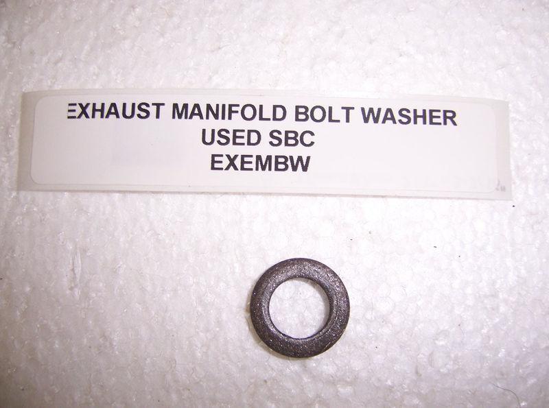 Exhaust manifold bolt washer used sbc small block chev