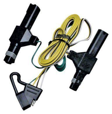 Reese 4 way trailer hitch wiring light kit plug & play 74182 86-94 dodge pickups