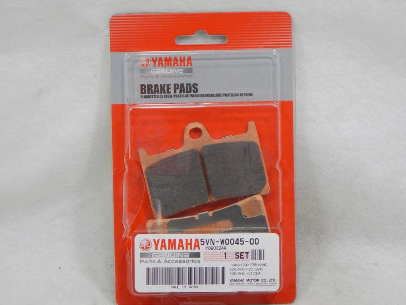 Yamaha 5vn-w0045-00 brake pads *new
