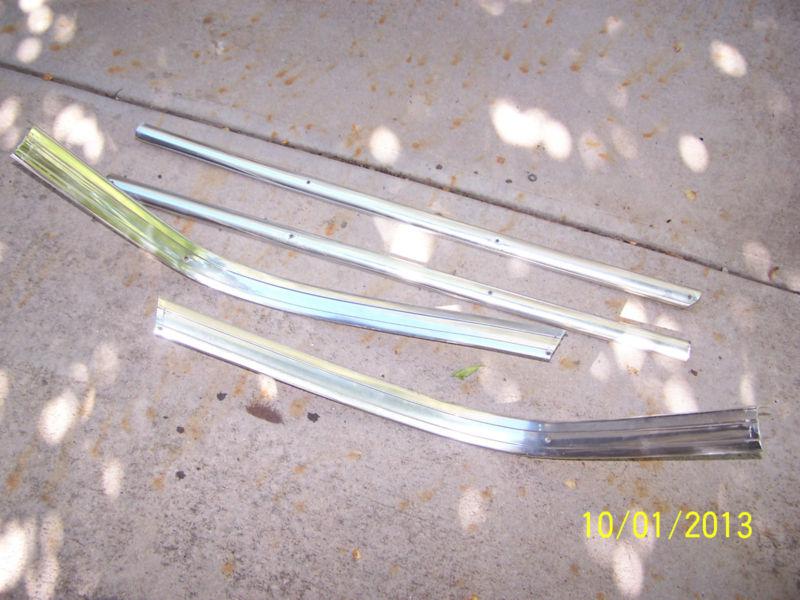 1957 chrysler imperial interior roof side and crossover moldings