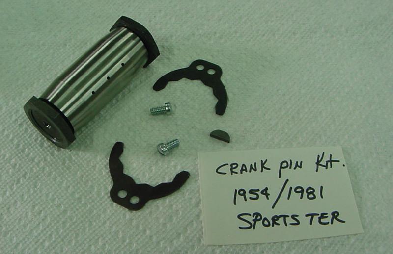 Crank pin,sportstercrank pin,kit with lock retainers,rpls.hd# 23960-54,1954/1981