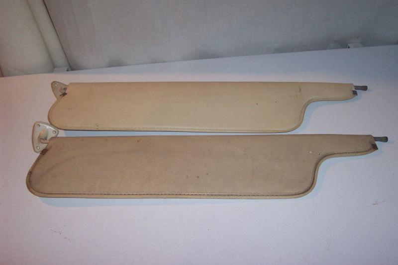 73-79 sun visors - ford used 1978 1979 bronco f100 f150 f250 white moon crater 