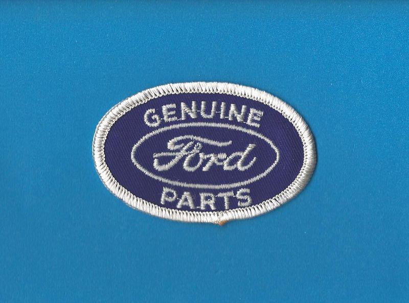Rare vintage 1960's genuine ford parts sew on car club jacket hat patch crest
